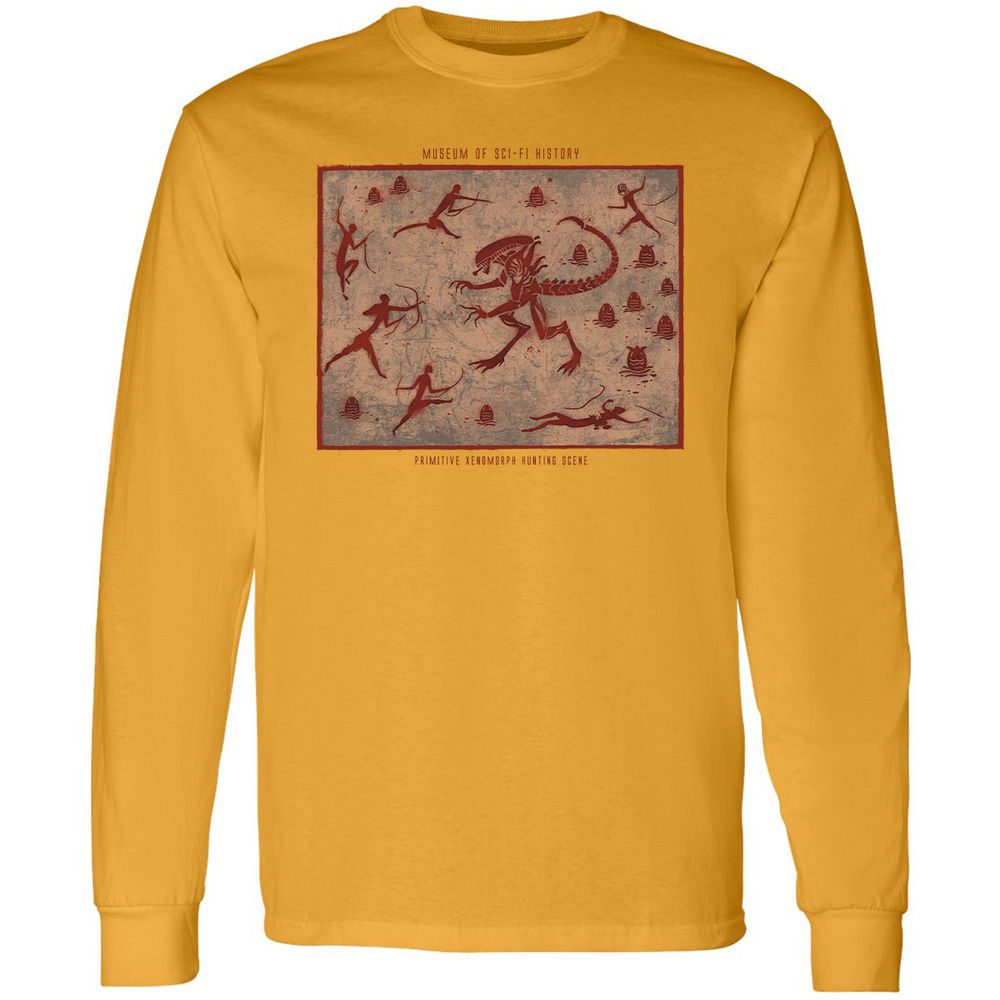 Long Sleeve T-Shirt - 1XZ6EASV - Gold - 9