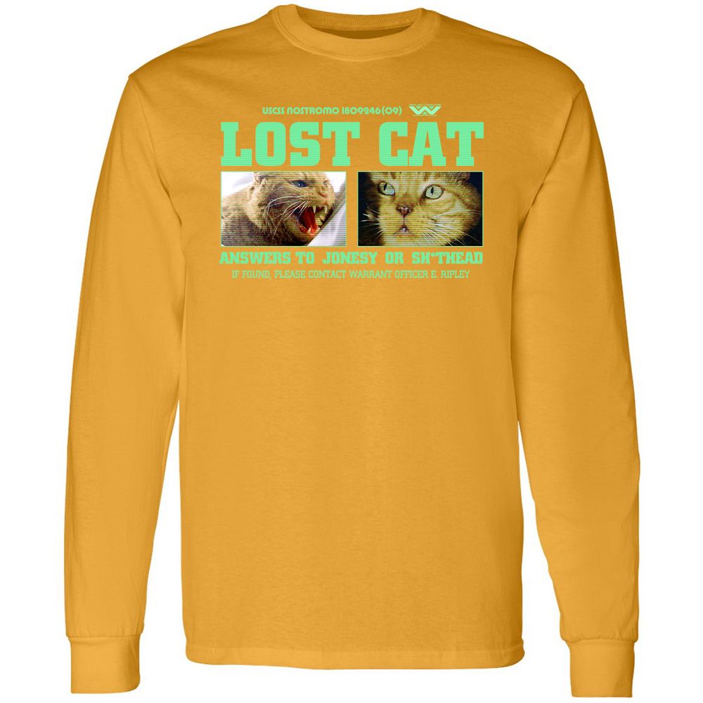 Long Sleeve T-Shirt - LBY2UQNJ - Gold - 9