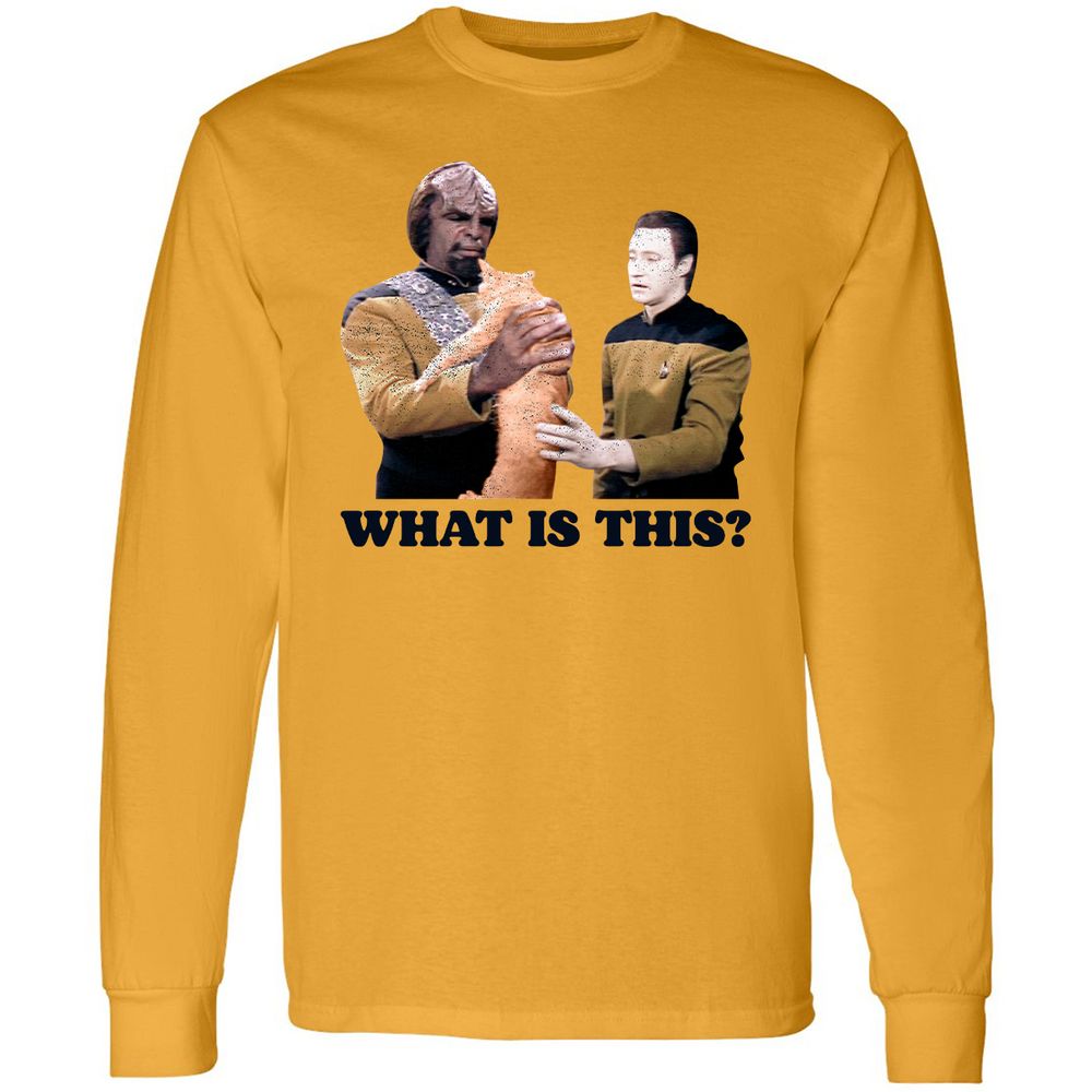 Long Sleeve T-Shirt - 5ME6DJQR - Gold - 9