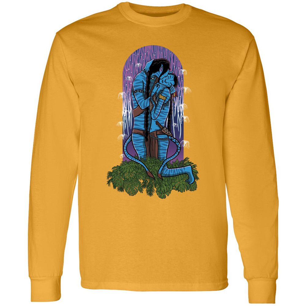 Long Sleeve T-Shirt - F459FEND - Gold - 9