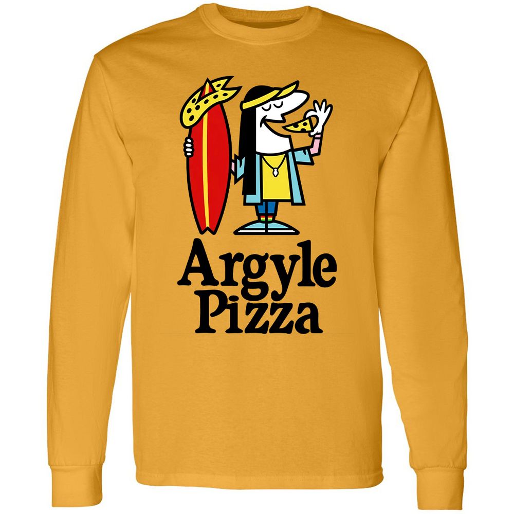Long Sleeve T-Shirt - 25VCLJVH - Gold - 9
