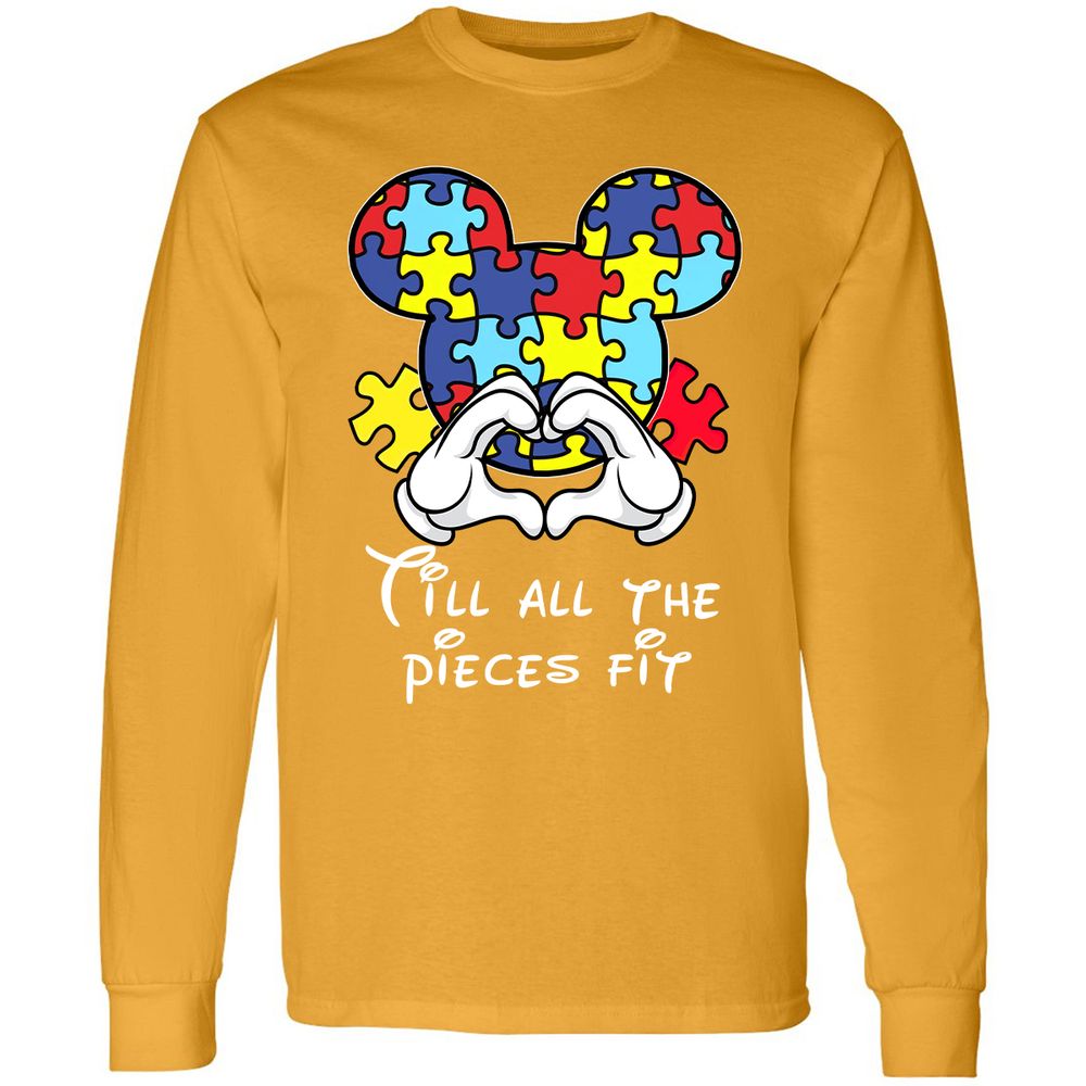 Long Sleeve T-Shirt - 5Y8JC667 - Gold - 9