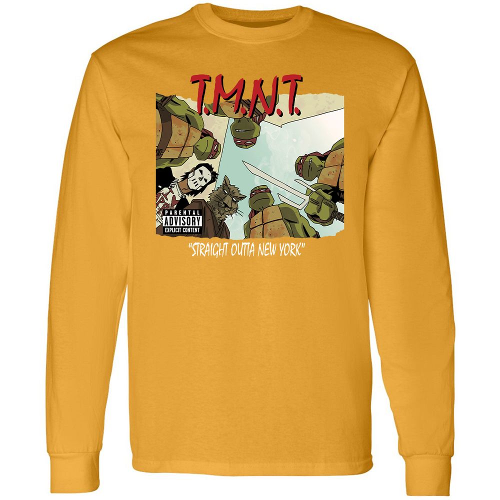 Long Sleeve T-Shirt - UK9TCRZU - Gold - 9