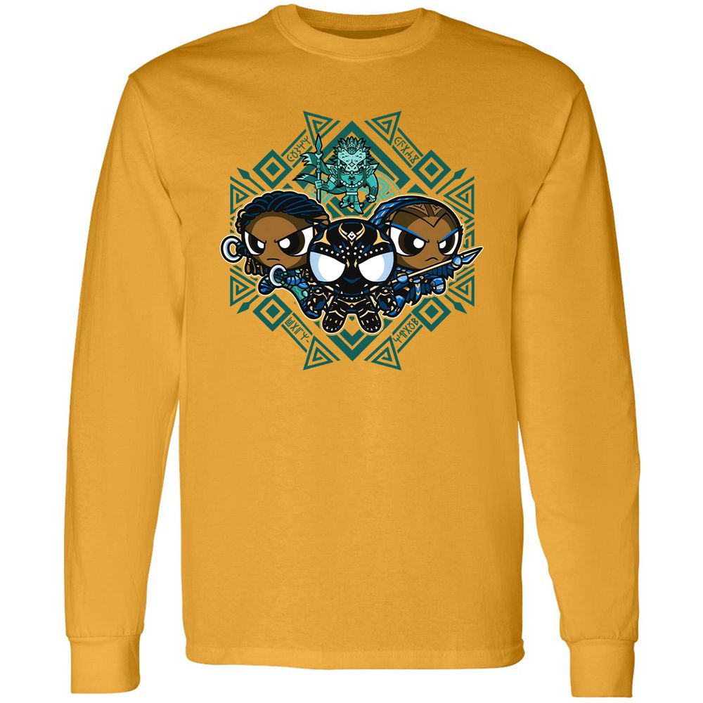 Long Sleeve T-Shirt - H3SNX4D6 - Gold - 9