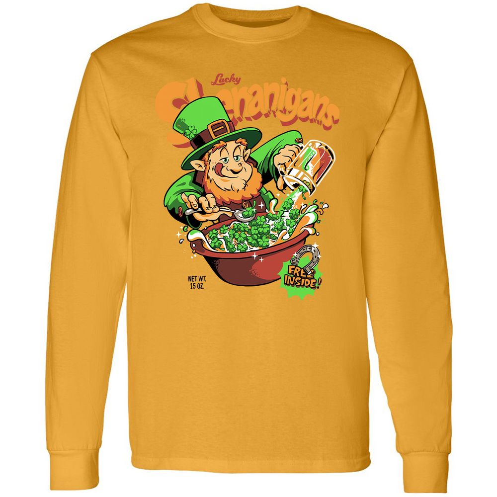 Long Sleeve T-Shirt - ZLD1NHZL - Gold - 9