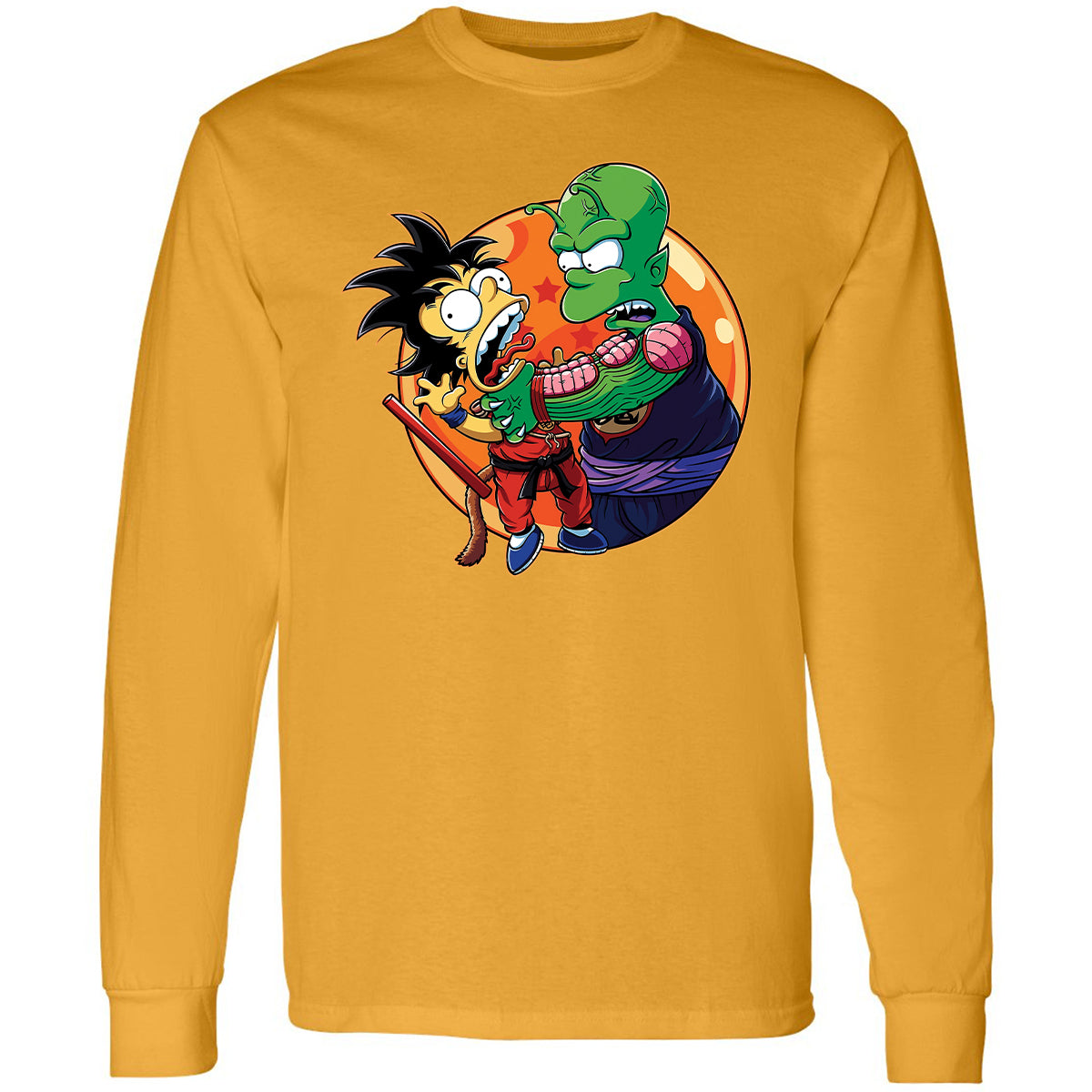 Long Sleeve T-Shirt - LDUVPF6Q - Gold - 9