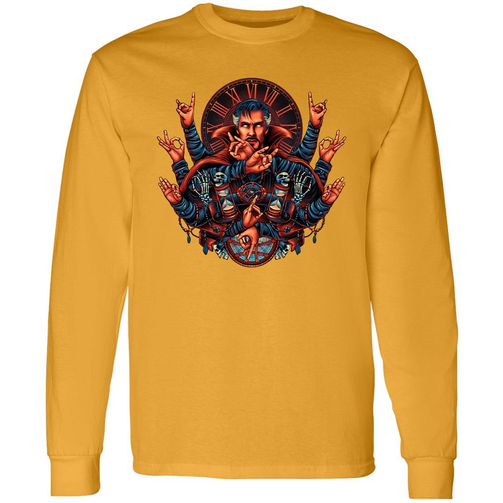 Long Sleeve T-Shirt - DHNABUEM - Gold - 9