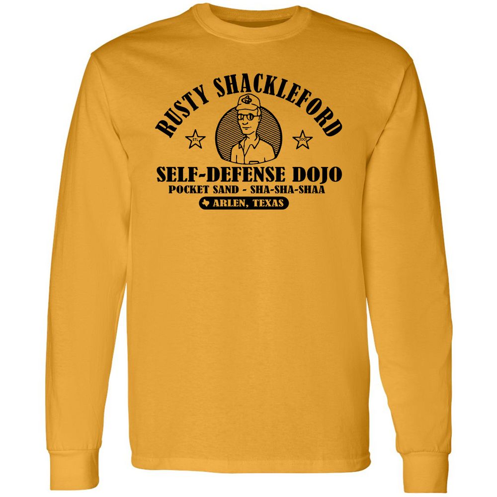 Long Sleeve T-Shirt - 51ML7D6K - Gold - 9