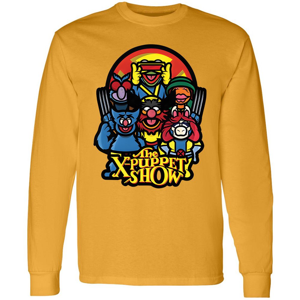 Long Sleeve T-Shirt - LFZVT7QH - Gold - 9