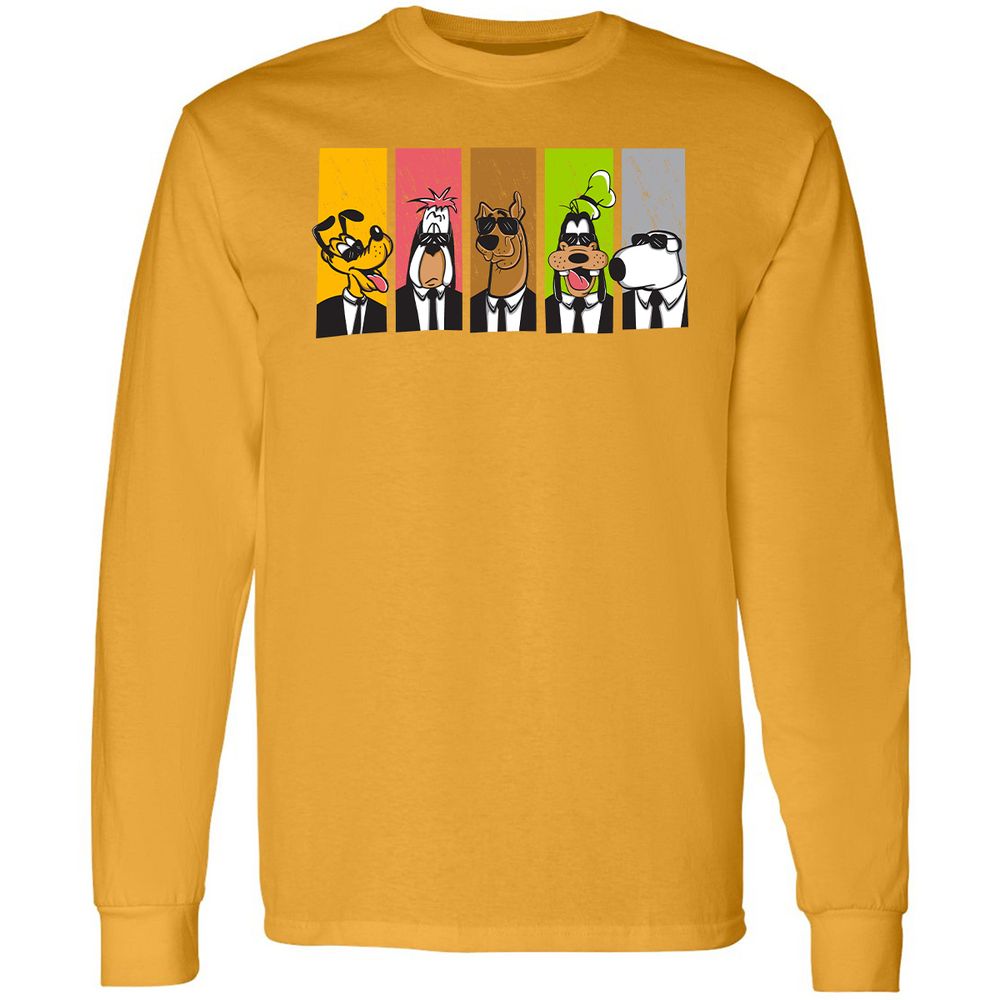 Long Sleeve T-Shirt - DFBTKDF2 - Gold - 9