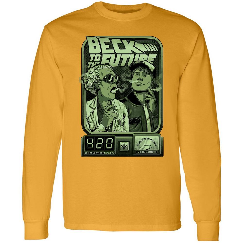 Long Sleeve T-Shirt - XB1YX1N9 - Gold - 9