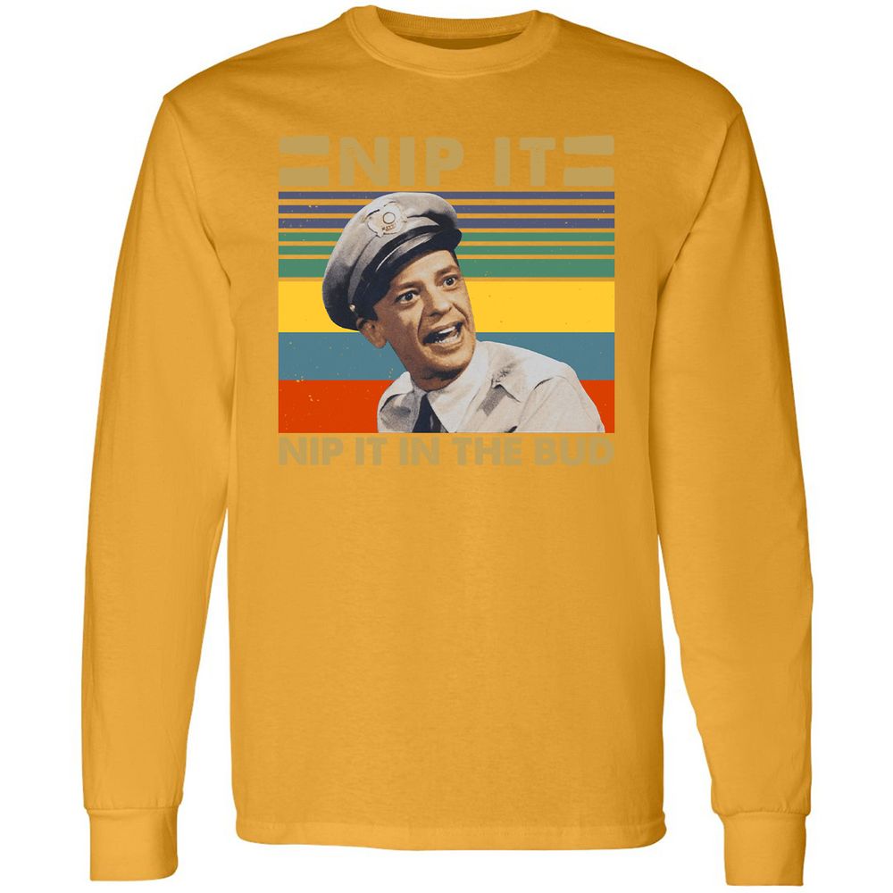 Long Sleeve T-Shirt - 1W84EZZ3 - Gold - 9