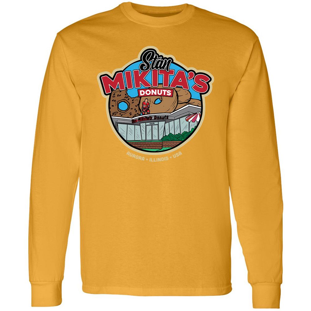 Long Sleeve T-Shirt - K875YL2Z - Gold - 9