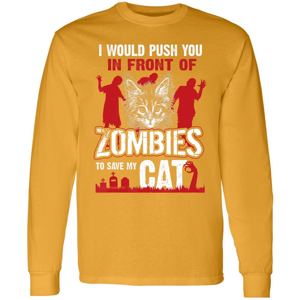 Long Sleeve T-Shirt - M1RE8M6G - Gold - 9