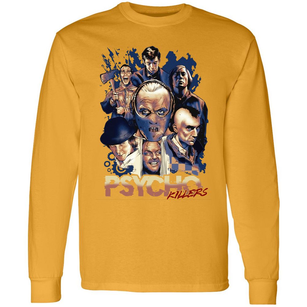 Long Sleeve T-Shirt - HDZ9JZSS - Gold - 9