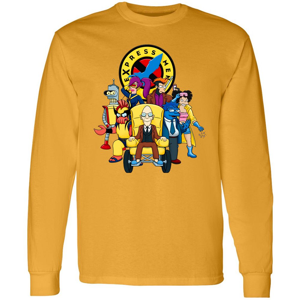 Long Sleeve T-Shirt - PU7H2BSR - Gold - 9