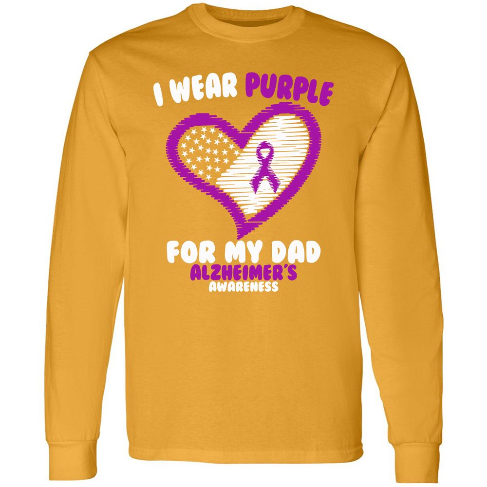 Long Sleeve T-Shirt - M8B71AH6 - Gold - 9