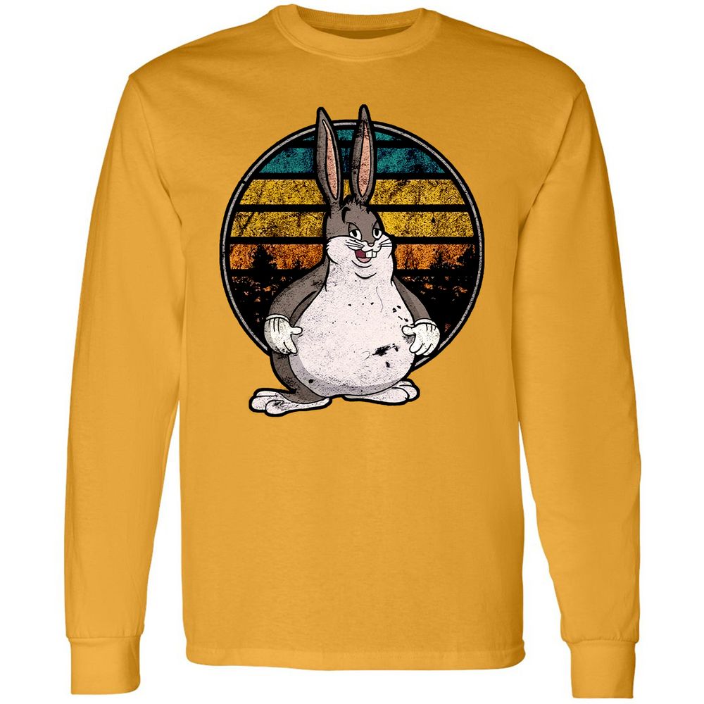 Long Sleeve T-Shirt - 1XNSRHZ3 - Gold - 9