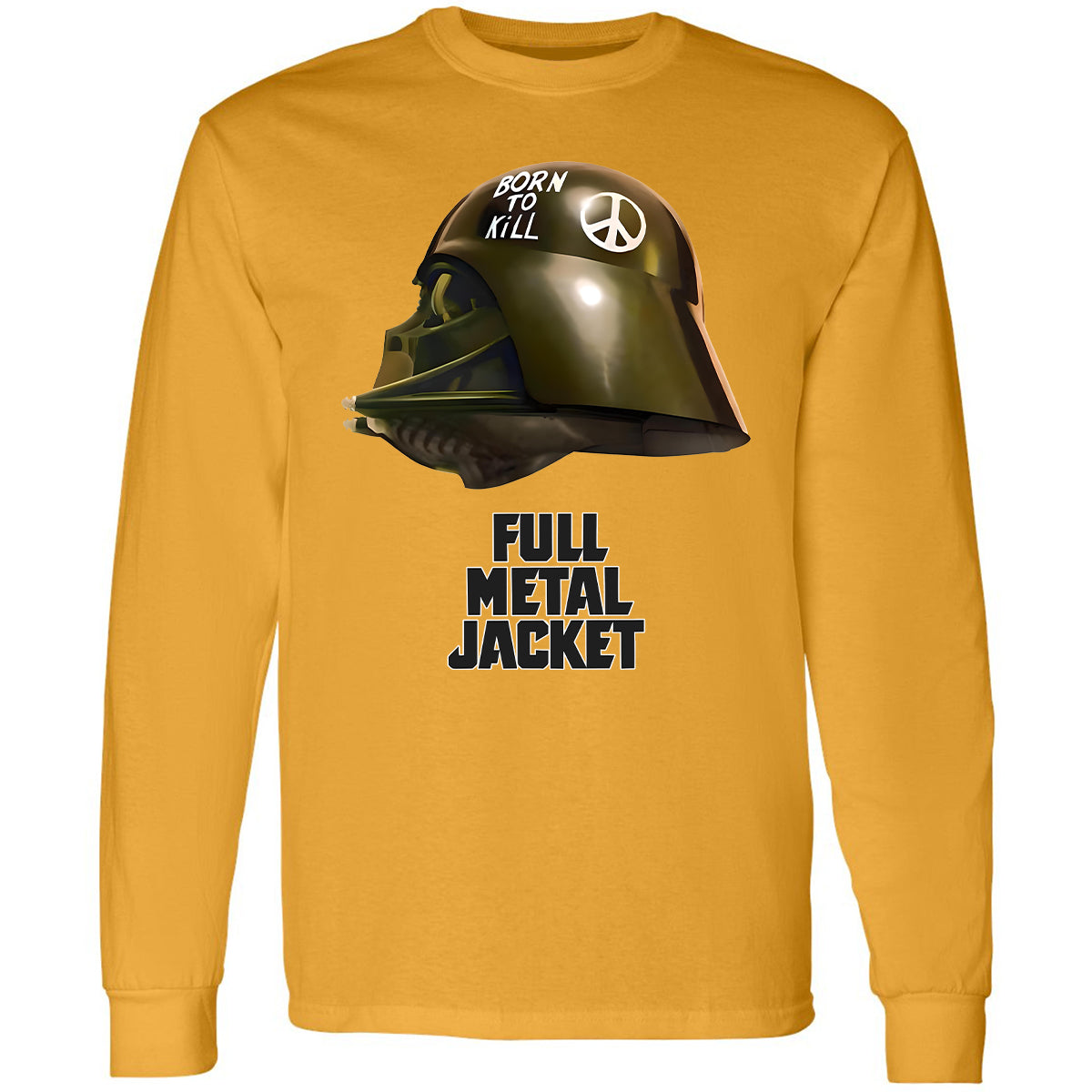 Long Sleeve T-Shirt - VA5GBNJV - Gold - 9