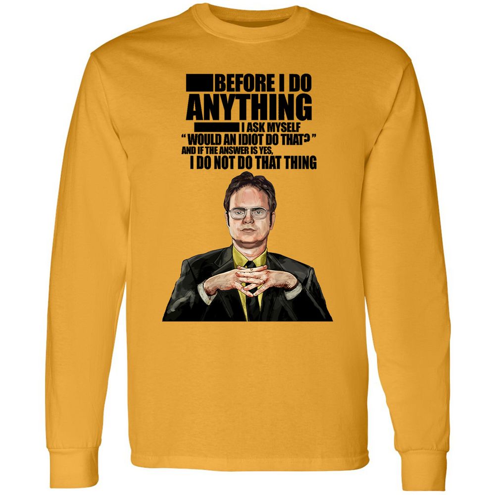 Long Sleeve T-Shirt - LXQ9K539 - Gold - 9