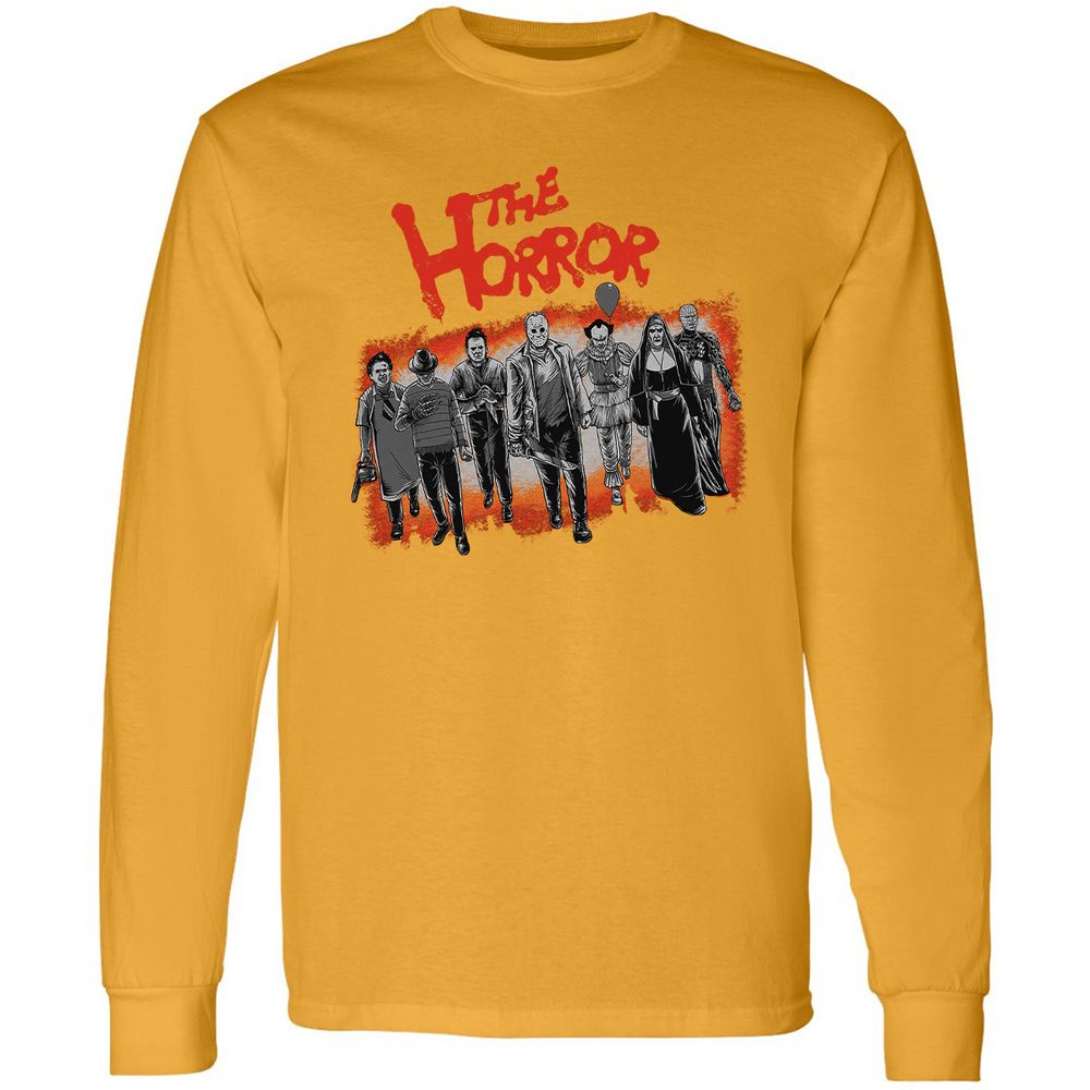 Long Sleeve T-Shirt - 9U6UHVUP - Gold - 9