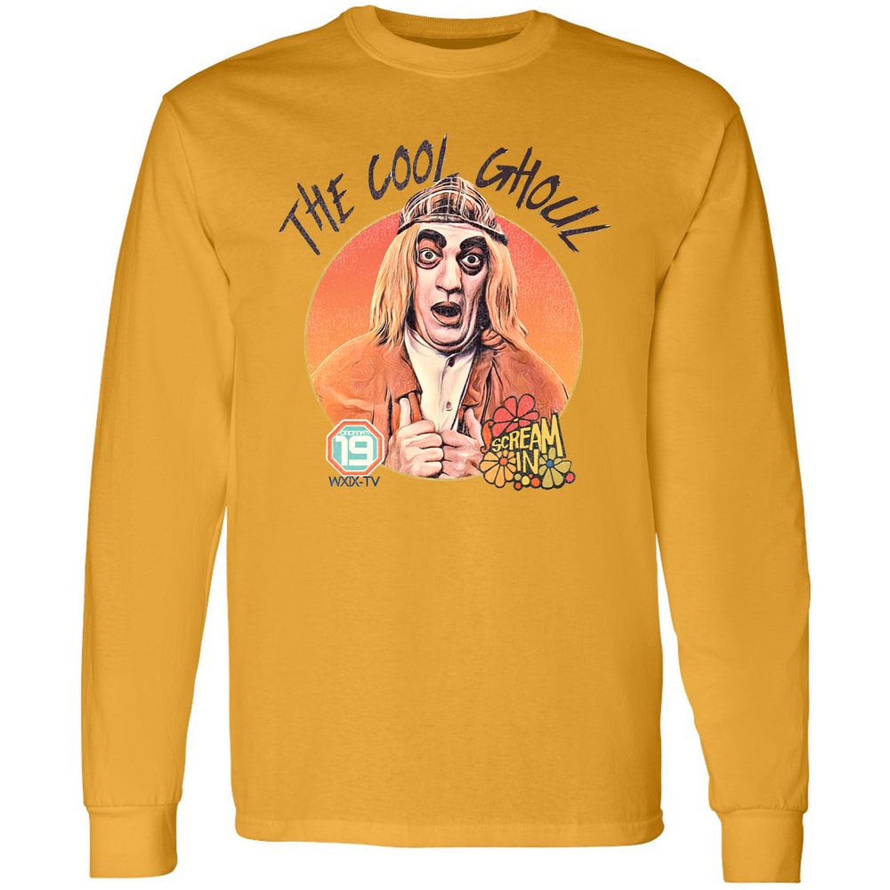 Long Sleeve T-Shirt - MHN8AZK7 - Gold - 9