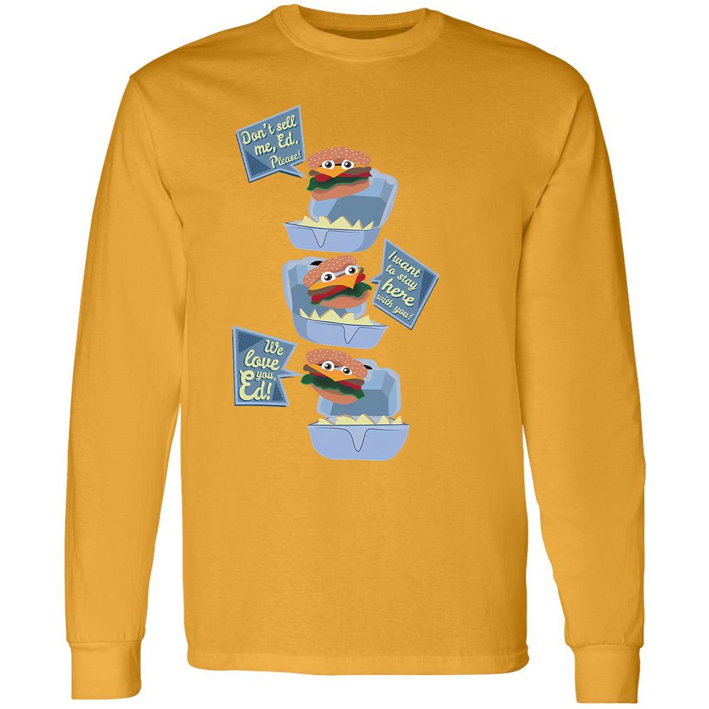 Long Sleeve T-Shirt - V4WVPJKG - Gold - 9