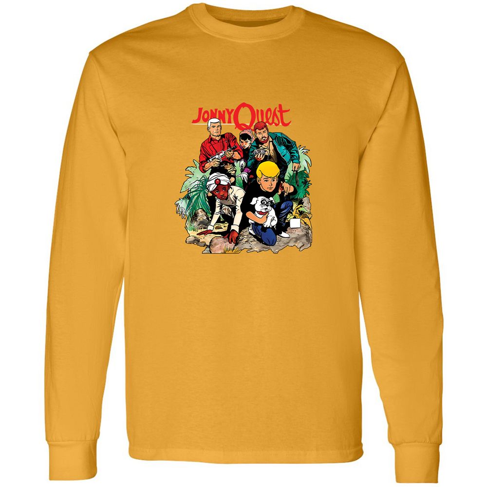 Long Sleeve T-Shirt - 7EQVG73D - Gold - 9