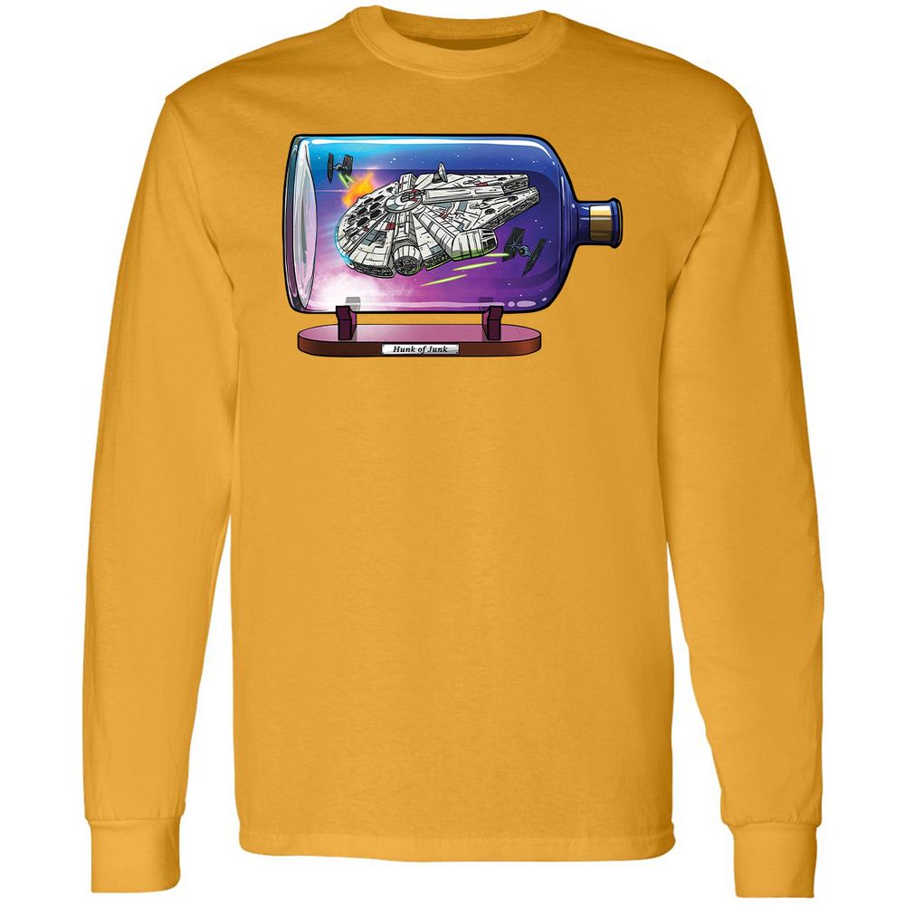 Long Sleeve T-Shirt - 9P6WWKBV - Gold - 9