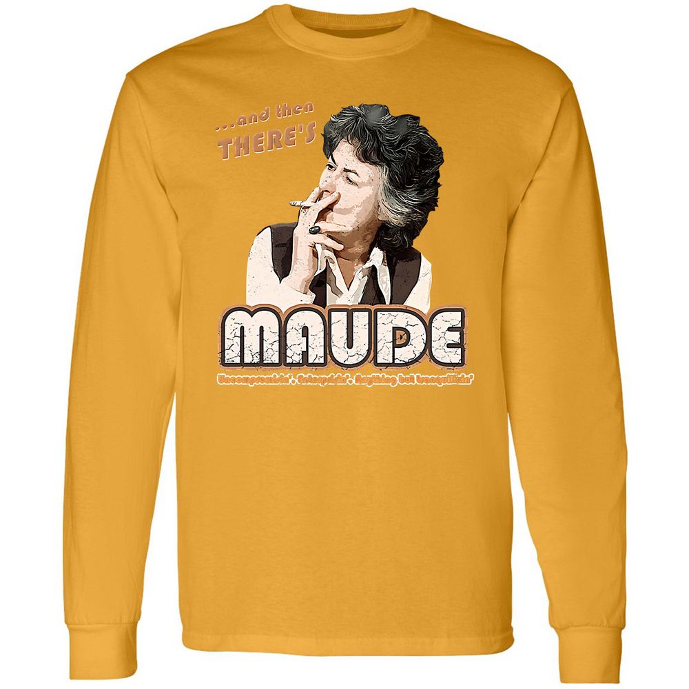 Long Sleeve T-Shirt - R1XTCKXJ - Gold - 9