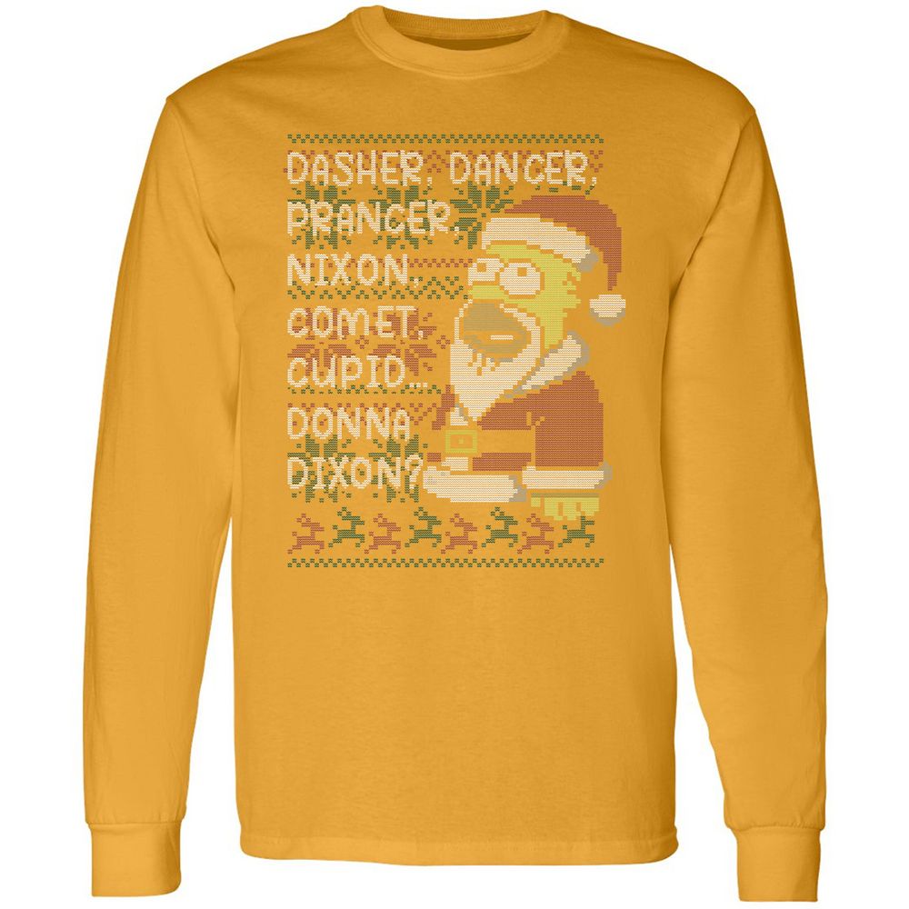 Long Sleeve T-Shirt - SVH6LJRZ - Gold - 9