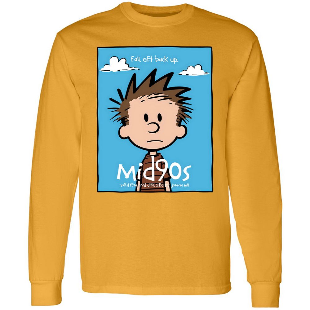 Long Sleeve T-Shirt - Y5T9JK1F - Gold - 9