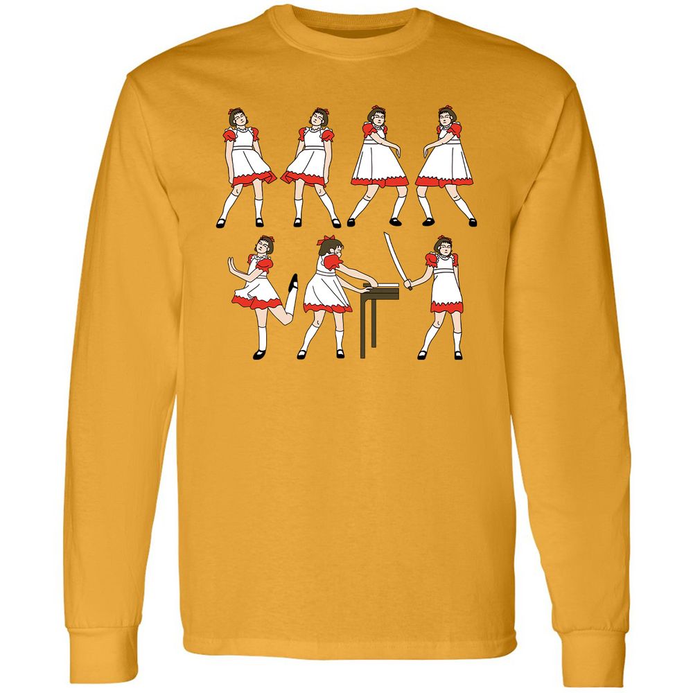 Long Sleeve T-Shirt - MV3R58T4 - Gold - 9