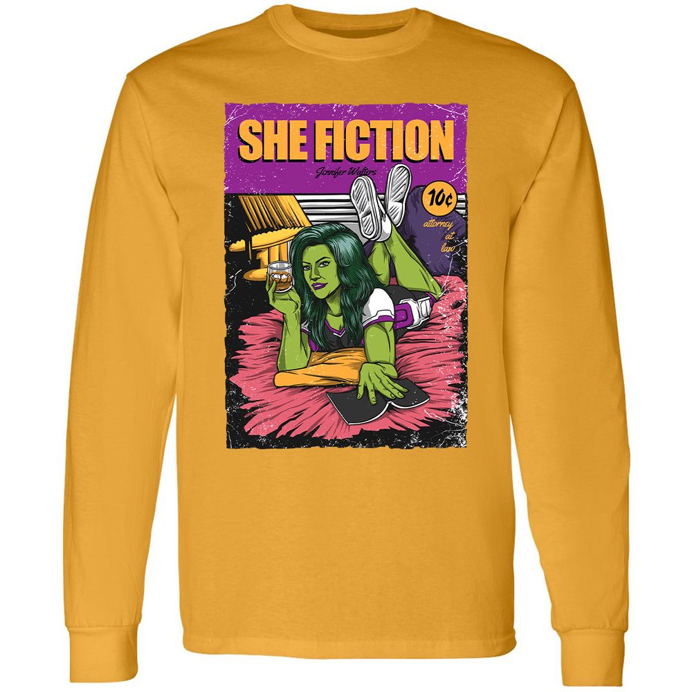 Long Sleeve T-Shirt - KJ35ZQ26 - Gold - 9