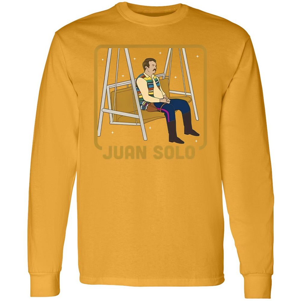 Long Sleeve T-Shirt - T4UP7Z6J - Gold - 9