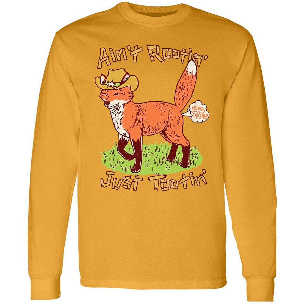 Long Sleeve T-Shirt - BB3M6VX6 - Gold - 9