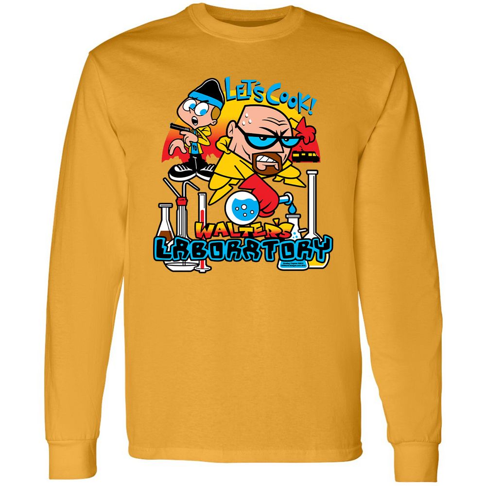 Long Sleeve T-Shirt - 4UYJHTU9 - Gold - 9