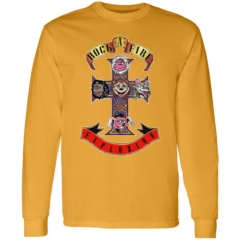 Long Sleeve T-Shirt - 1EKAPUXP - Gold - 9