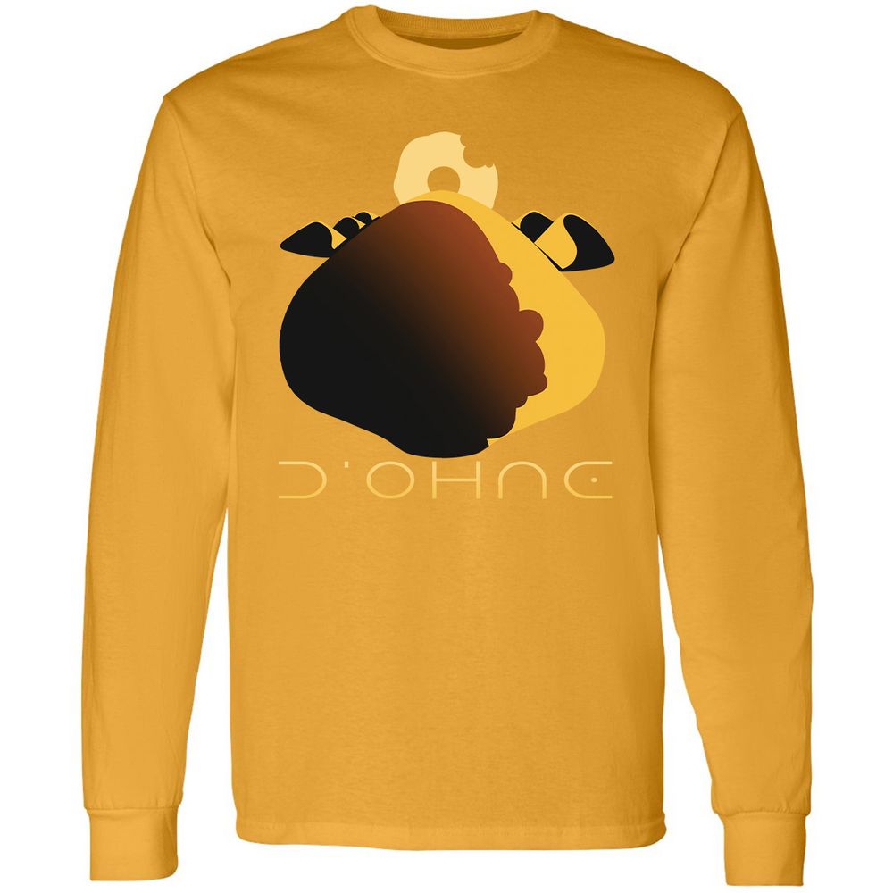 Long Sleeve T-Shirt - RS7RAZC2 - Gold - 9
