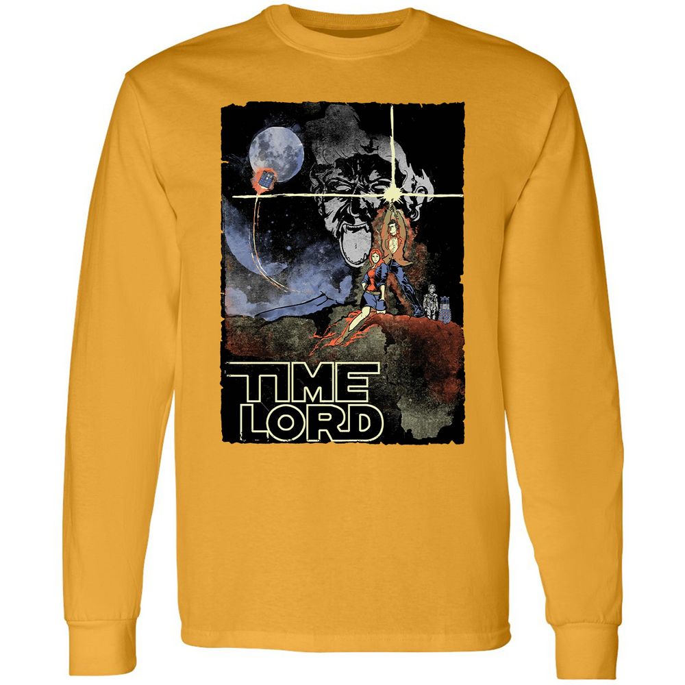 Long Sleeve T-Shirt - SYZ5QQL8 - Gold - 9