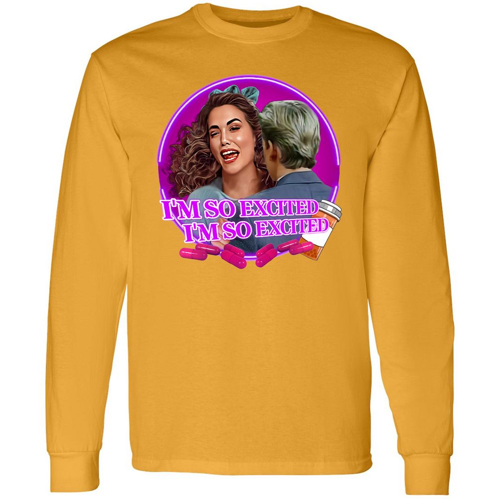 Long Sleeve T-Shirt - AXY85UUR - Gold - 9