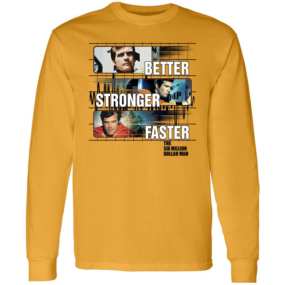 Long Sleeve T-Shirt - 64DPLVF7 - Gold - 9