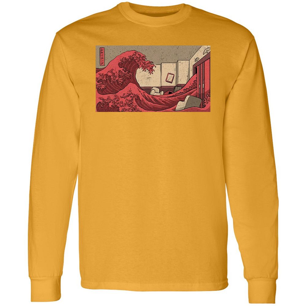 Long Sleeve T-Shirt - HZ7428UH - Gold - 9