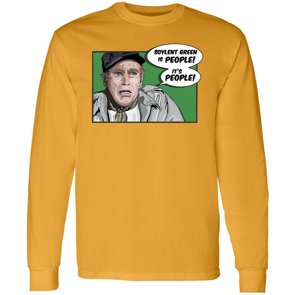 Long Sleeve T-Shirt - NUJ542B9 - Gold - 9