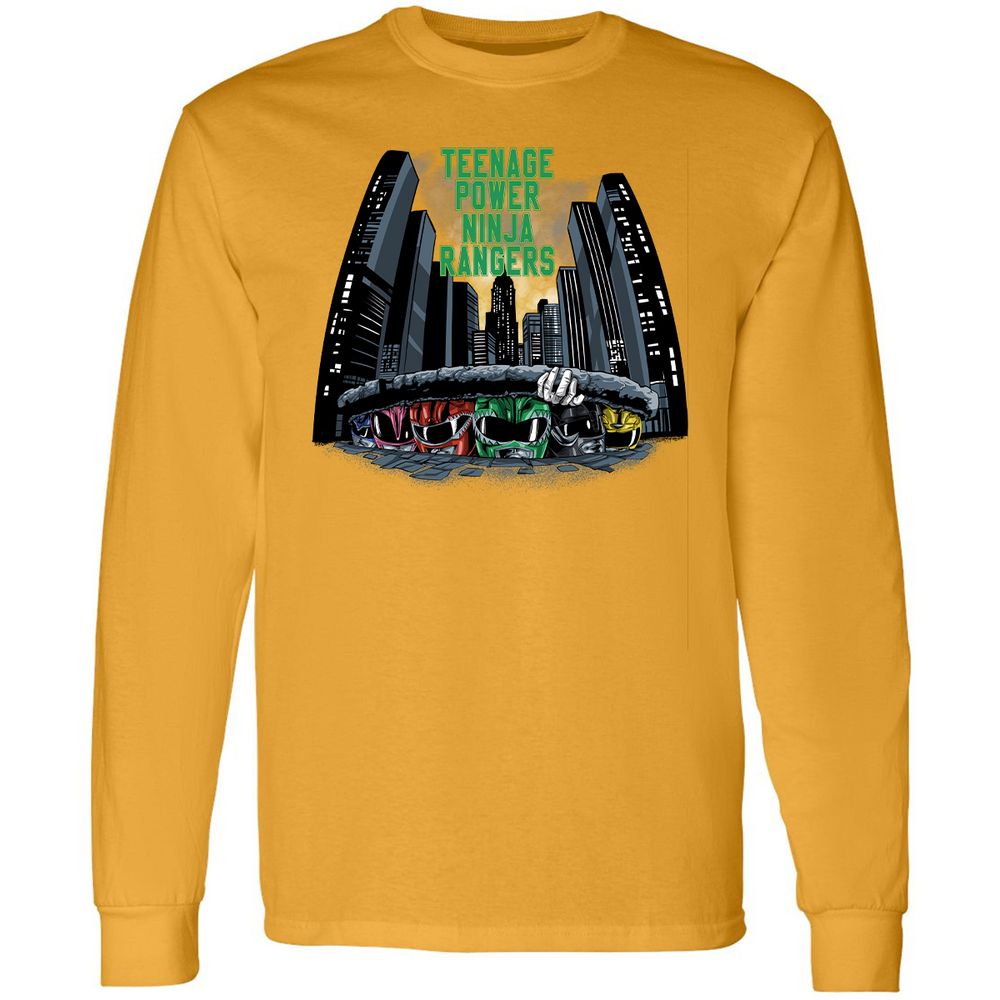 Long Sleeve T-Shirt - FFBBYJKH - Gold - 9
