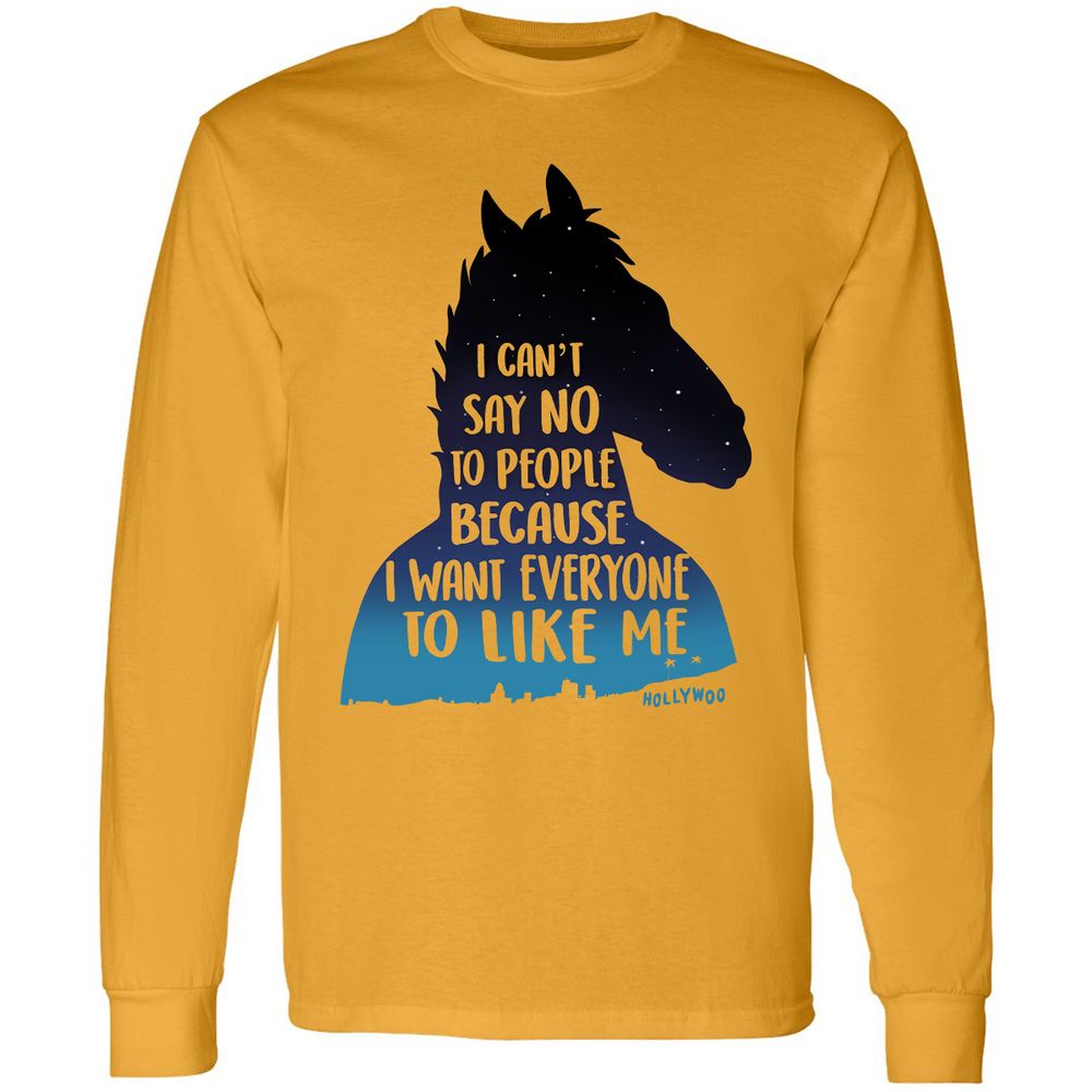 Long Sleeve T-Shirt - JLF587SS - Gold - 9