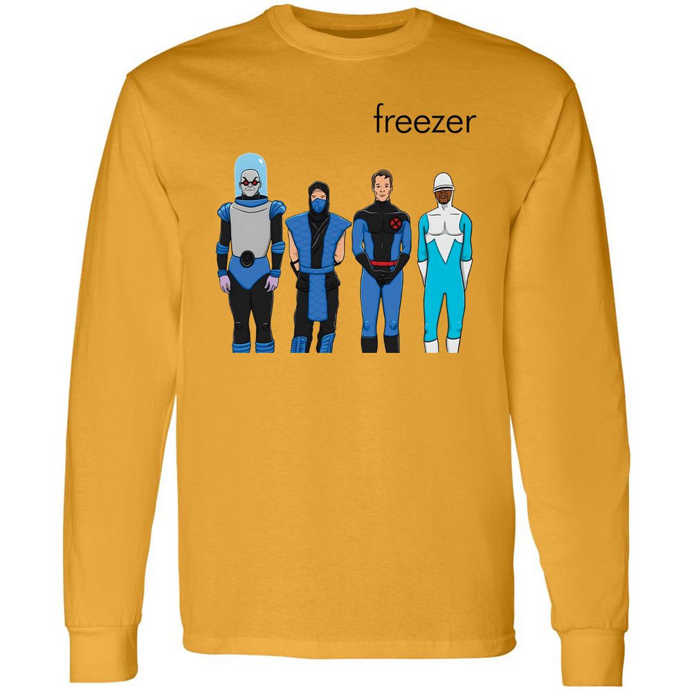 Long Sleeve T-Shirt - WMTZZV47 - Gold - 9