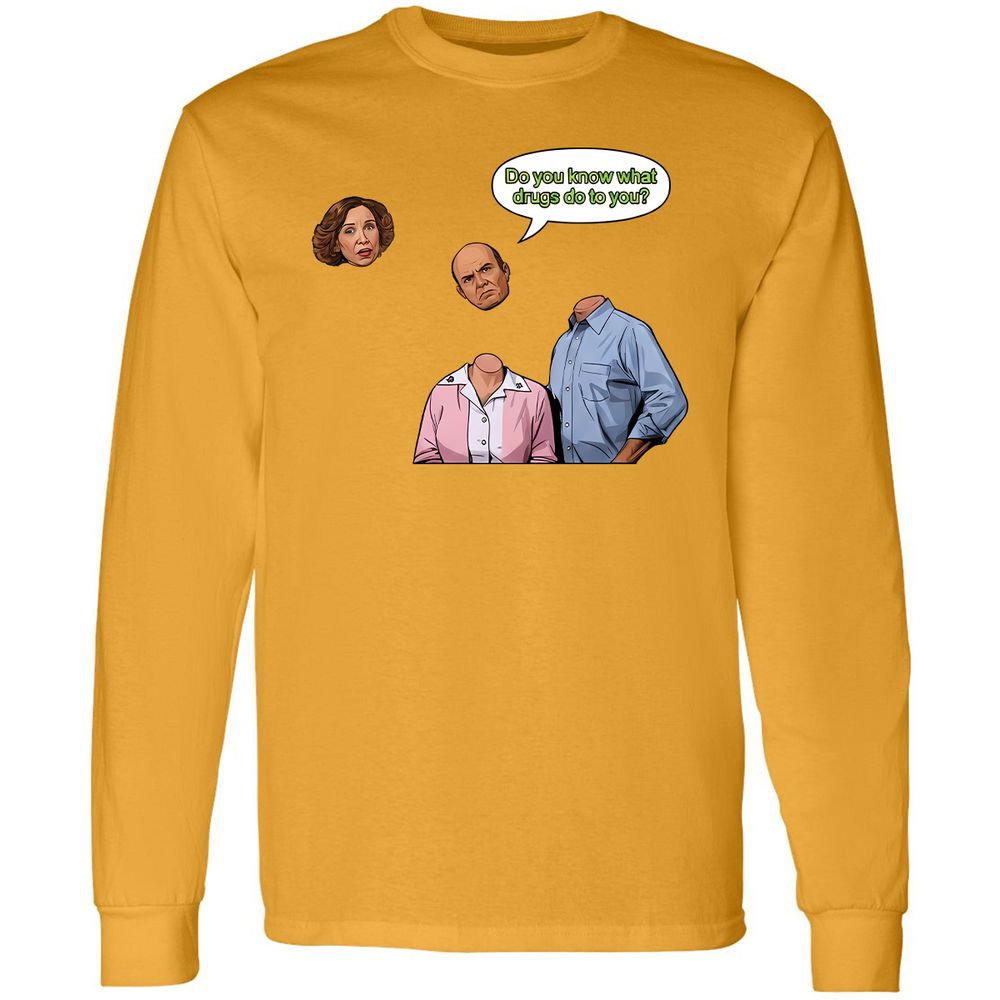 Long Sleeve T-Shirt - L466CKL9 - Gold - 9