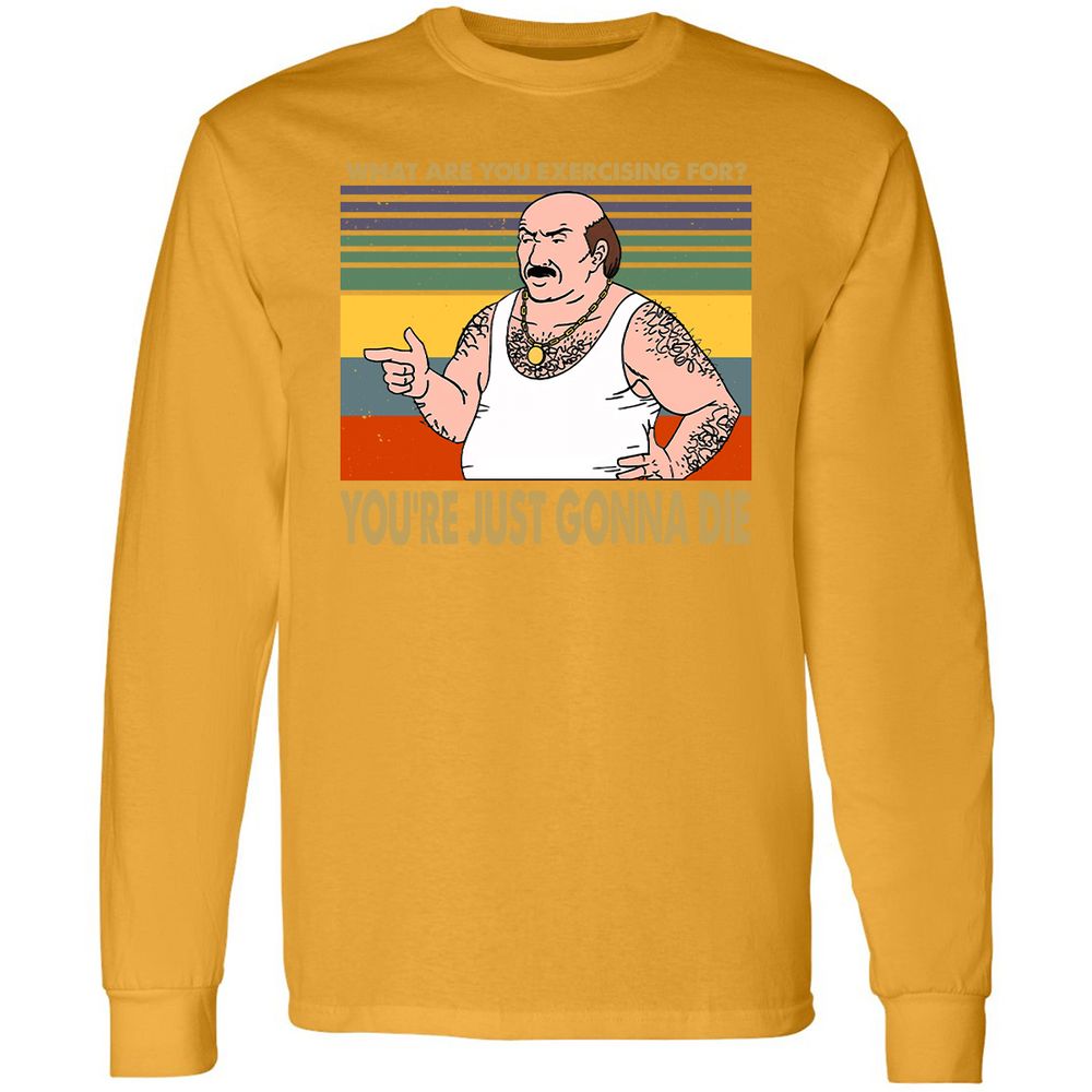 Long Sleeve T-Shirt - BCX3583Q - Gold - 9