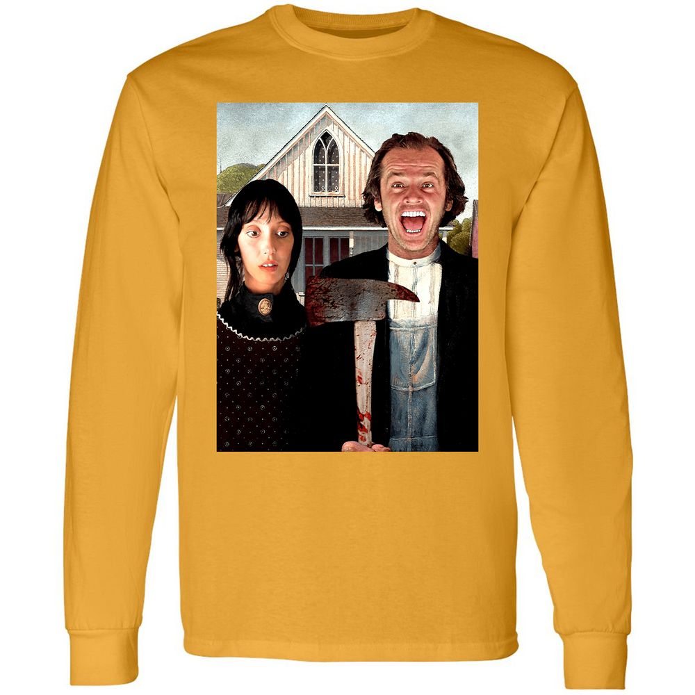 Long Sleeve T-Shirt - PAHGRBUD - Gold - 9